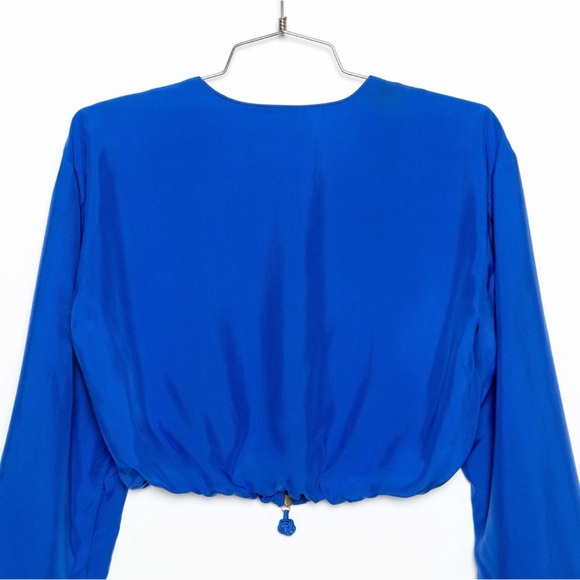 Giorgio Armani Blue Washed Silk Set – SS23 Collection - Size IT 38 / US 2 / XS - Picture 5 of 14